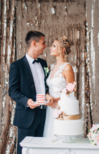 Пудровая роза