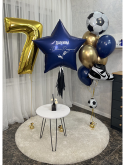 Набор шаров Звезда футбола