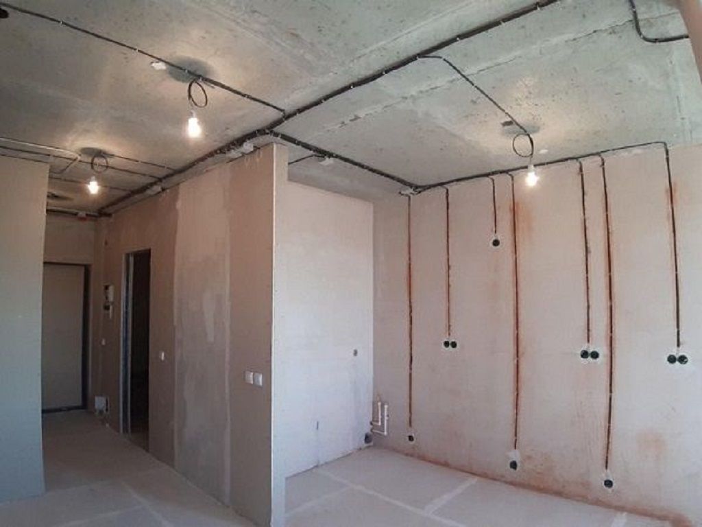 Замена проводки  в сталинке под ключ в Мурманске