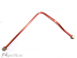 Трубка компрессора 550 медная с гайками на 16мм резьба