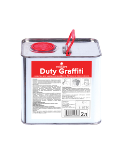 DUTY GRAFFITI  - средство для удаления граффити 0.4 л/2 л