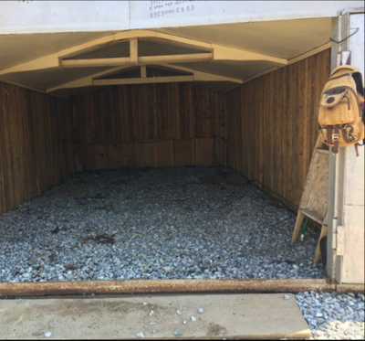 Металлический гараж 28 м.кВ в ГК  Созонова 70 Новая сортировка