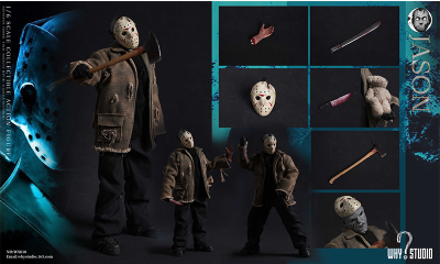 Джейсон Вурхиз (серия  "Пятница, 13-е") - Коллекционная фигурка 1/6 Jason action figure (WS018) - WHY STUDIO