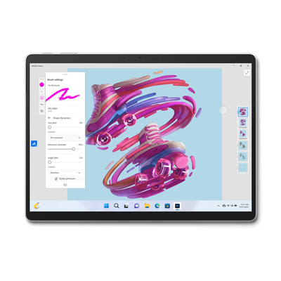 Планшет Microsoft Surface Pro 9 SQ3 8GB 128GB (Platinum, платиновый) 5G, Wi-Fi + Cellular