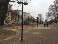 Парковый светильник СТРИТ-80/2 (2*50W;4200К;)