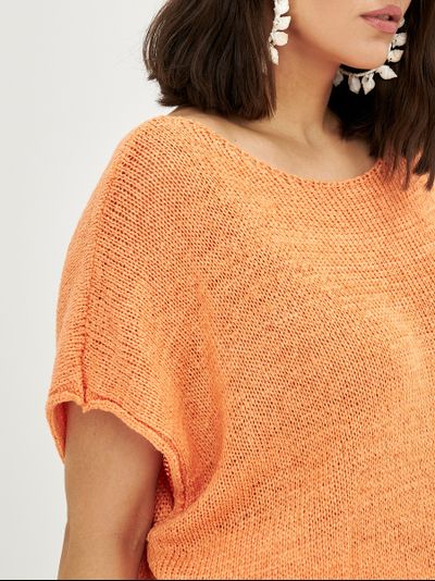 Топ летний вязанный