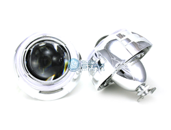 Биксеноновые линзы H1 3.0 дюйма Morimoto с ангельскими глазками CCFL