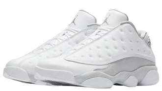 Nike Air Jordan Retro 13 (белые с серым)