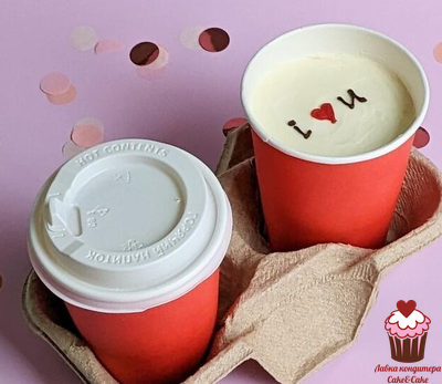 Набор для торта с собой Cake to go РОЗОВЫЙ