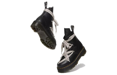 Dr Martens x Rick Owens Quad Sole Pentagram Jumbo
