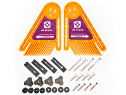 Прижим пластиковый (гребенка) для фрезерного стола (комплект из 2ух шт.)