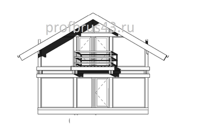 Фахверковый дом 162 м2