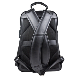 Кожаный рюкзак Bertario Premium black (арт. 3102-51)