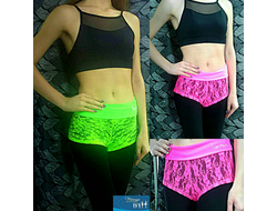 Шорты гипюровые