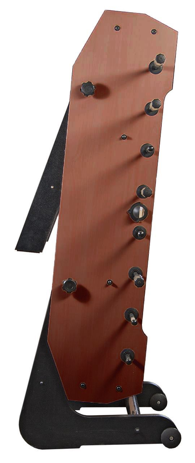 Игровой стол — футбол складной «Maccabi» (140×75×89, махагон)