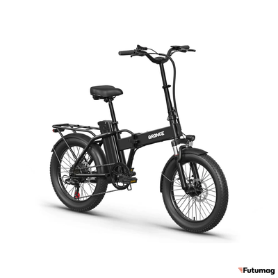 Электровелосипед QRONGE WATERFALL черный