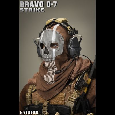 Саймон "Гоуст" Райли (Ghost, CoD Modern Warfare 2 2022) пустынная версия - Коллекционная фигурка 1/6 Bravo 0-7 STRIKE (GA1010R) - General's Armoury