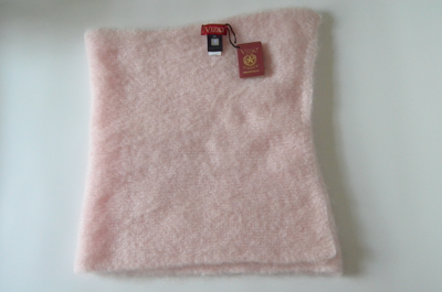 Визио розовый итальянский палантин фото