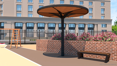 Теневой навес Пальма