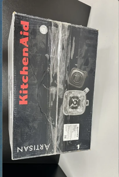 Блендер KitchenAid ARTISAN K400, серебряный медальон, 5KSB4026EMS (ПОВРЕЖДЕНА УПАКОВКА)