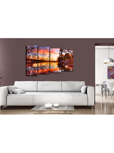 Модульная картина "Идеальный вечер"