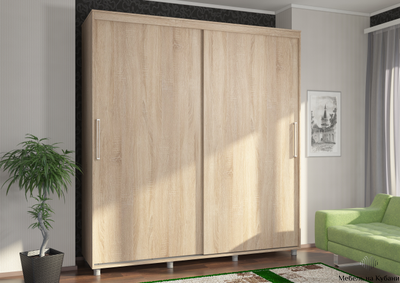 Комфорт - 12 ПРАЙМ шкаф-купе 2 м Сонома