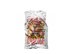 Майка 3D с полной запечаткой Капибара, Kapibara-san №1