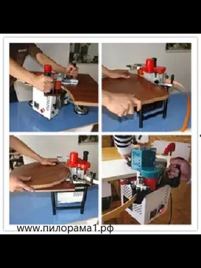 Ручной кромкооблицовочный станок WoodTec KM 40, от