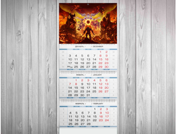 Календарь квартальный Doom/ Дум №30