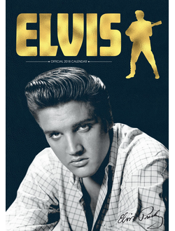 Elvis Official Календарь 2018 ИНОСТРАННЫЕ ПЕРЕКИДНЫЕ КАЛЕНДАРИ 2018 INTPRESSSHOP