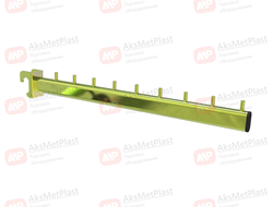 G-M940Z Кронштейн на овал трубу прямой 9 штырьков золото