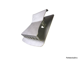 Держатель ковриков настенный нерж. широкий