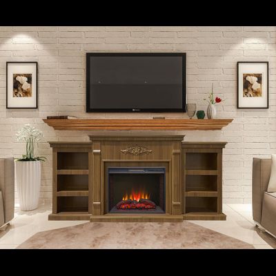 Электрокамин Брукс LUX NT с очагом Sparta 25.5 LED