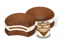 «Шоколадные нотки» с суфле и начинкой «Сгущенка вареная»