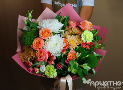 БУКЕТ ЦВЕТОВ № 493