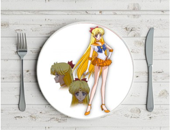 Тарелка Сейлор Мун №10