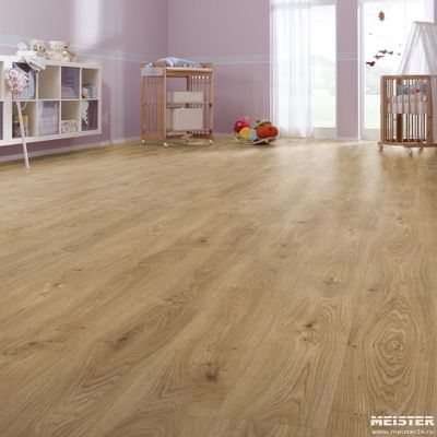 Ламинат Meister LL150 Дуб Стимд Ривербэнк 7116 32 класс толщина 8 мм с фаской 2.709 м2