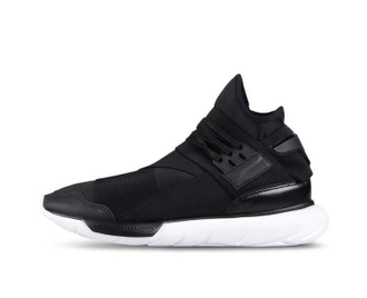 Adidas Y-3 Qasa Racer Черные с белым