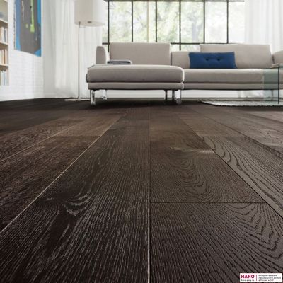 Паркетная доска Haro Дуб Термо Форте 531766 1-пол масло