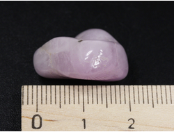 Кунцит (Сподумен), галтовка, Бразилия (21*18*10 мм, 5 г) №27047