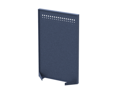 Перегородка прямоугольная с декором "Фритты"