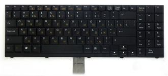Клавиатура для ноутбука RoverBook Voyager V555 (Clevo M55, Clevo M660) (комиссионный товар)