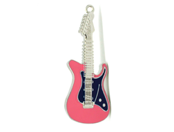 Флешка гитара розовая 16 Гб