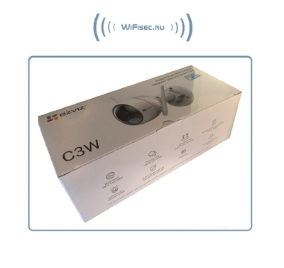 EZVIZ Husky Air (C3W) CS-CV310-A0-1B2WF уличная WiFi видеокамера с сиреной 100 дб., встроенный микрофон, с DVR. Full HD 2 Mp