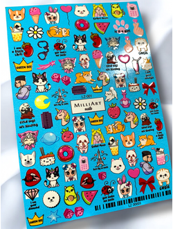 Слайдеры для ногтей LINZA 8*12 см LZ-001