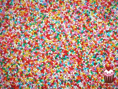 Сахарные шарики Бисер монпарель разноцветный, 50гр