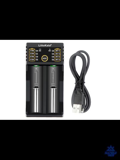 Зарядное устройство LIITOKALA Lii-202 с USB, универсальное
