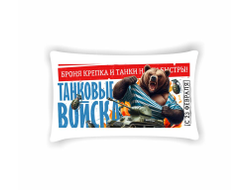 Подушка горизонтальная #26 на 23 февраля