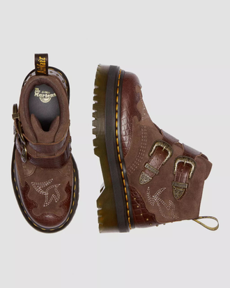 Dr Martens Devon Gothic Americana Platform