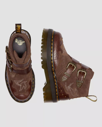 Ботинки Dr Martens Devon Gothic Americana Platform